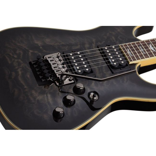 Schecter Omen Extreme-6 FR STBLK - Chitara electrica, hardcase