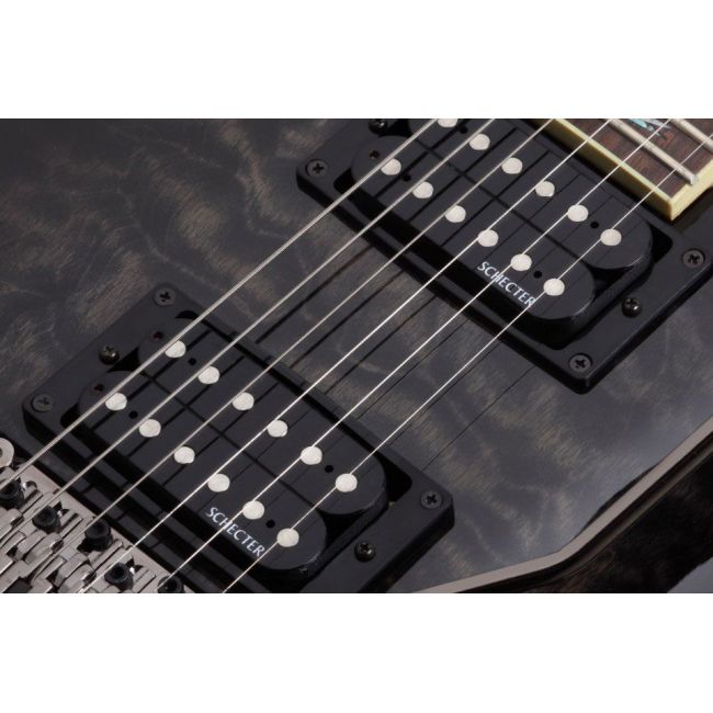 Schecter Omen Extreme-6 FR STBLK - Chitara electrica, hardcase