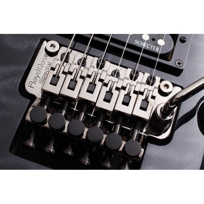 Schecter Omen Extreme-6 FR STBLK - Chitara electrica, hardcase