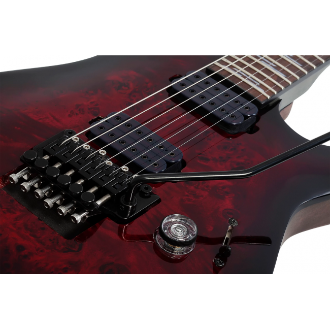 Schecter Omen Elite-6 FR BCHB - Chitara electrica, hardcase