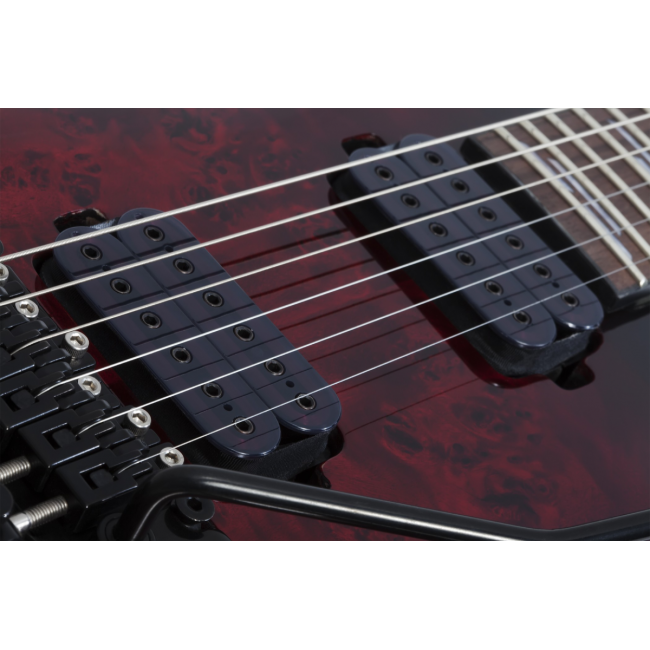 Schecter Omen Elite-6 FR BCHB - Chitara electrica, hardcase
