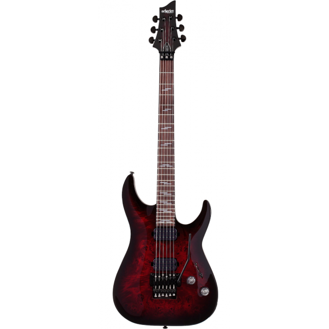 Schecter Omen Elite-6 FR BCHB - Chitara electrica, hardcase