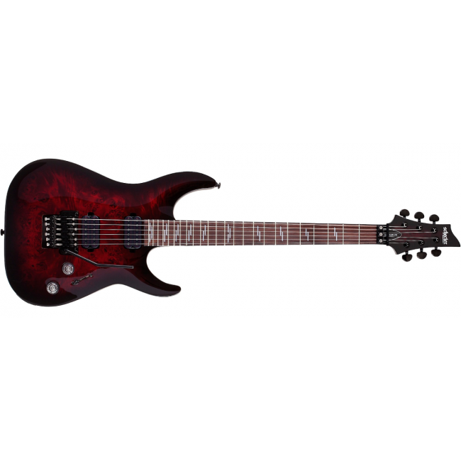 Schecter Omen Elite-6 FR BCHB - Chitara electrica, hardcase