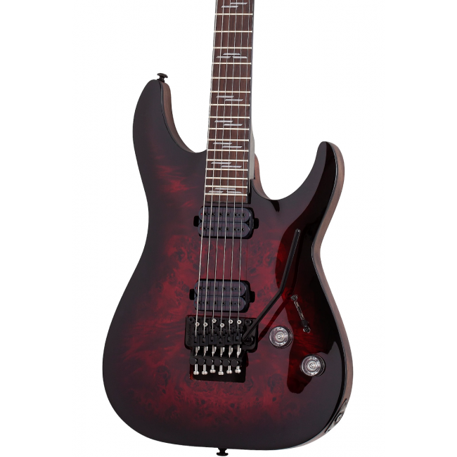 Schecter Omen Elite-6 FR BCHB - Chitara electrica, hardcase