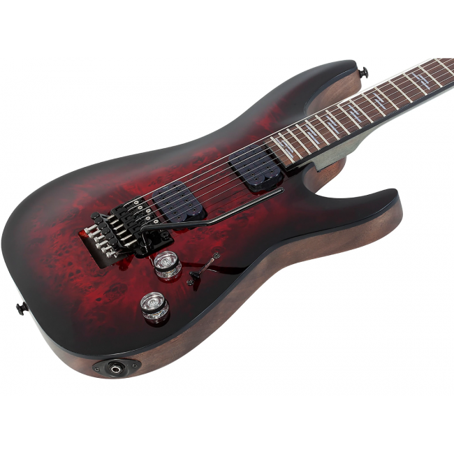 Schecter Omen Elite-6 FR BCHB - Chitara electrica, hardcase