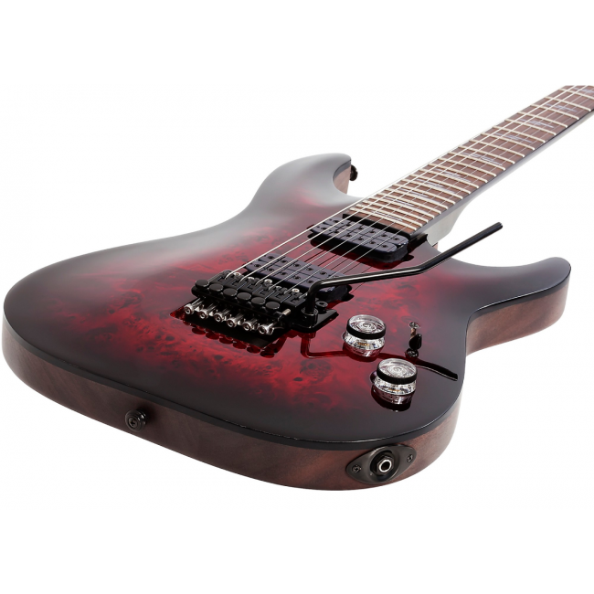 Schecter Omen Elite-6 FR BCHB - Chitara electrica, hardcase