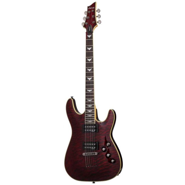 Schecter Omen Extreme-6 BCH - Chitara electrica, husa de transport, cablu, corzi