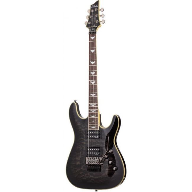 Schecter Omen Extreme-6 FR STBLK - Chitara electrica, hardcase