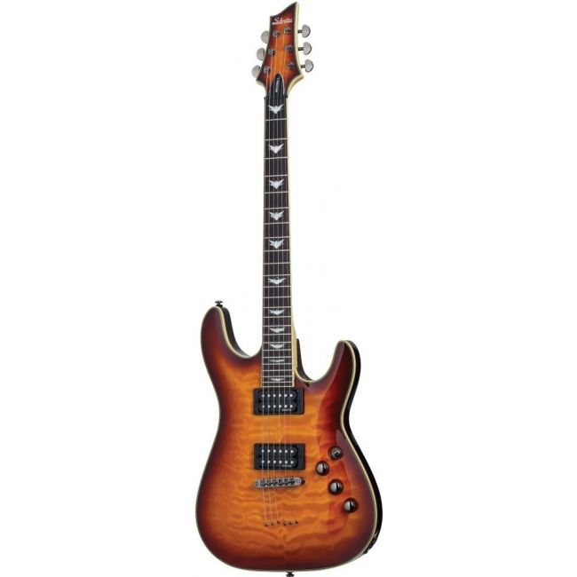 Schecter Omen Extreme-6 VSB - Chitara electrica, husa de transport, cablu, corzi