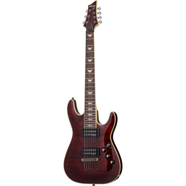 Schecter Omen Extreme-7 BCH - Chitara electrica, hardcase