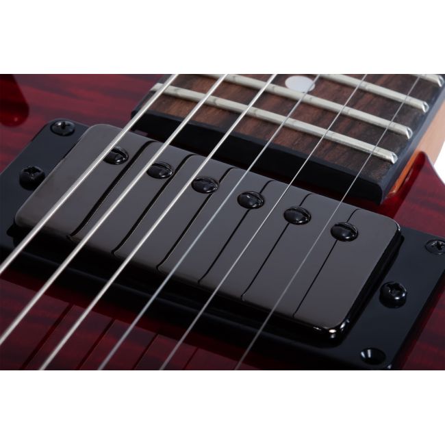 Schecter Solo-II Standard (BB) - Chitara electrica, husa de transport, cablu, corzi
