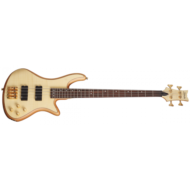 Schecter Stiletto Custom-4 NAT - Chitara bass electric, hardcase