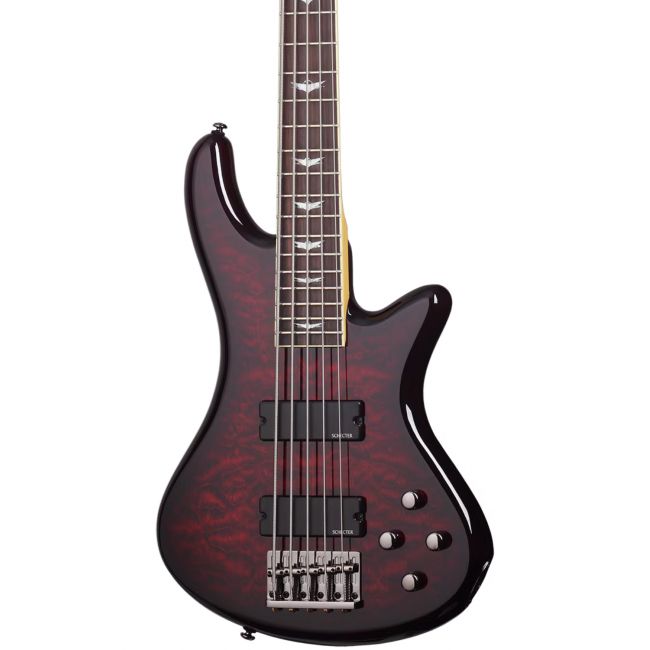 Schecter Stiletto Extreme-5 BCH - Bass electric