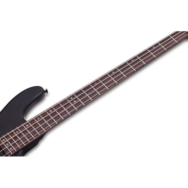 Schecter Stiletto Stealth-4 SBK - Chitara bass electric, hardcase