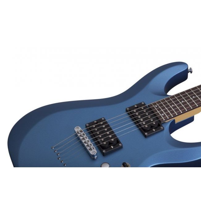 Schecter C-6 Deluxe SMLB - Chitara electrica, husa de transport, cablu, corzi