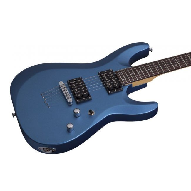Schecter C-6 Deluxe SMLB - Chitara electrica, husa de transport, cablu, corzi