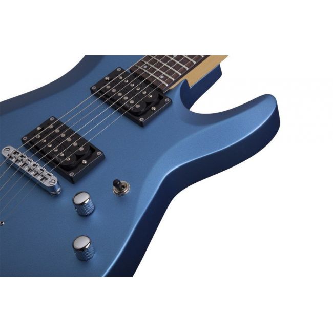 Schecter C-6 Deluxe SMLB - Chitara electrica, husa de transport, cablu, corzi