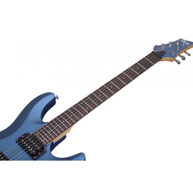 Schecter C-6 Deluxe SMLB - Chitara electrica, husa de transport, cablu, corzi