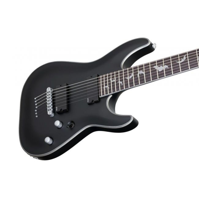 Schecter Damien Platinum-7 SBK - Chitara electrica, hardcase