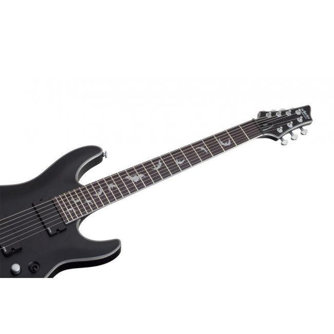 Schecter Damien Platinum-7 SBK - Chitara electrica, hardcase