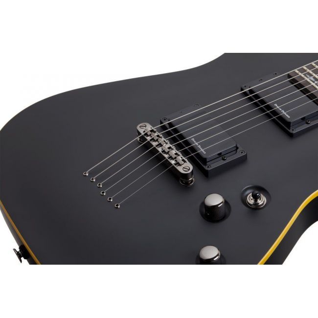 Schecter Demon-6 ABSN - Chitara electrica, husa de transport, cablu, corzi