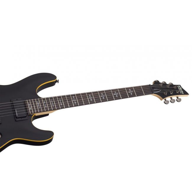 Schecter Demon-6 ABSN - Chitara electrica, husa de transport, cablu, corzi