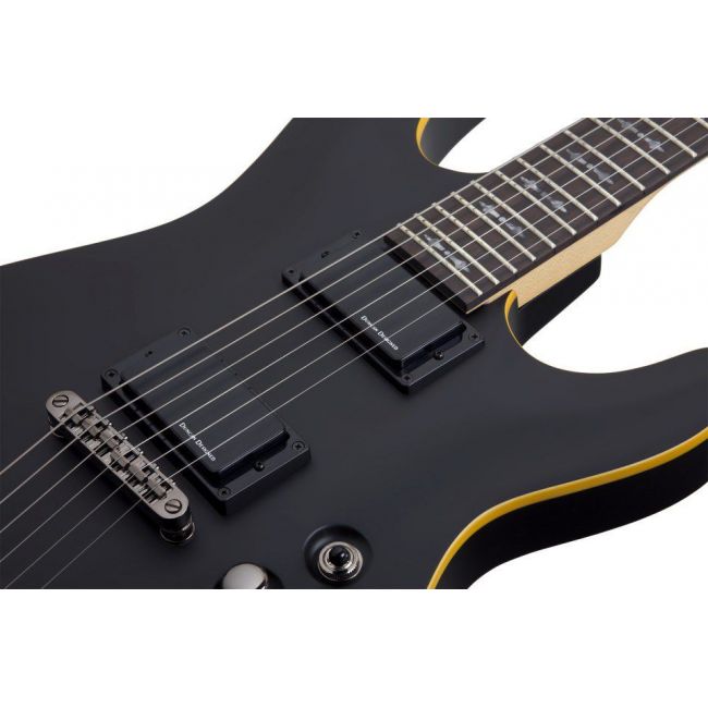 Schecter Demon-6 ABSN - Chitara electrica, husa de transport, cablu, corzi