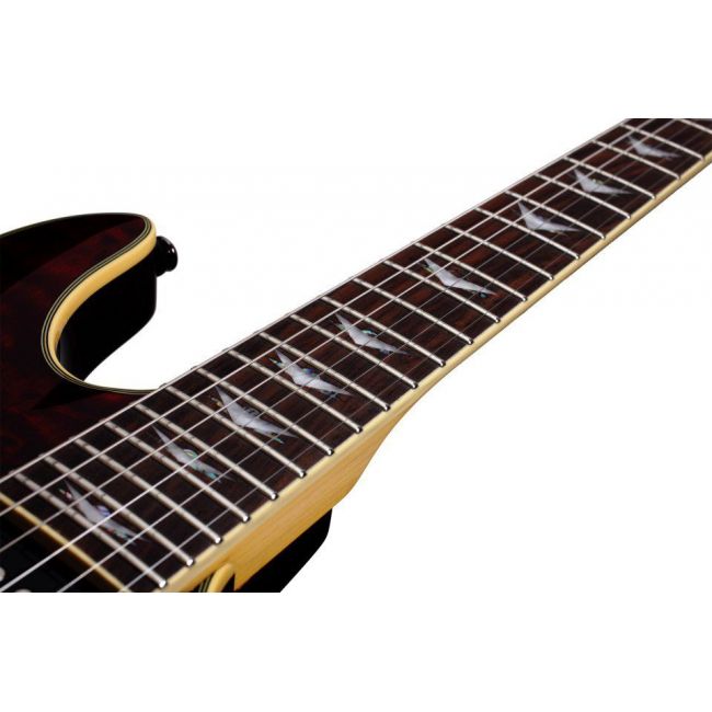 Schecter Omen Extreme-6 BCH - Chitara electrica, husa de transport, cablu, corzi