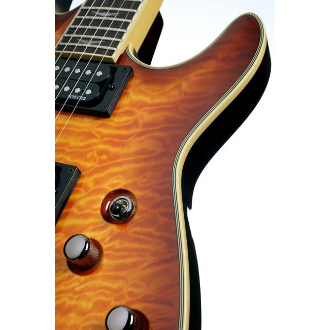 Schecter Omen Extreme-6 VSB - Chitara electrica, husa de transport, cablu, corzi