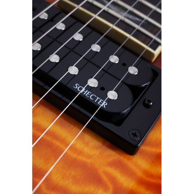 Schecter Omen Extreme-6 VSB - Chitara electrica, husa de transport, cablu, corzi