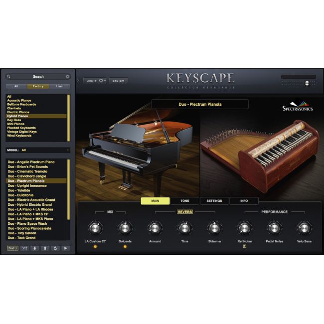 Spectrasonics Keyscape - USB Drive Edition, VST 500 de sunete