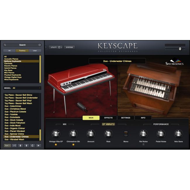 Spectrasonics Keyscape - USB Drive Edition, VST 500 de sunete
