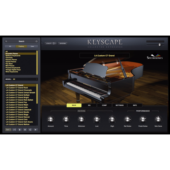 Spectrasonics Keyscape - USB Drive Edition, VST 500 de sunete