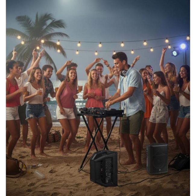 Soundsation GO-SOUND 8 STREET Bluetooth -  Boxa activa portabila + baterie inclusa, 180W
