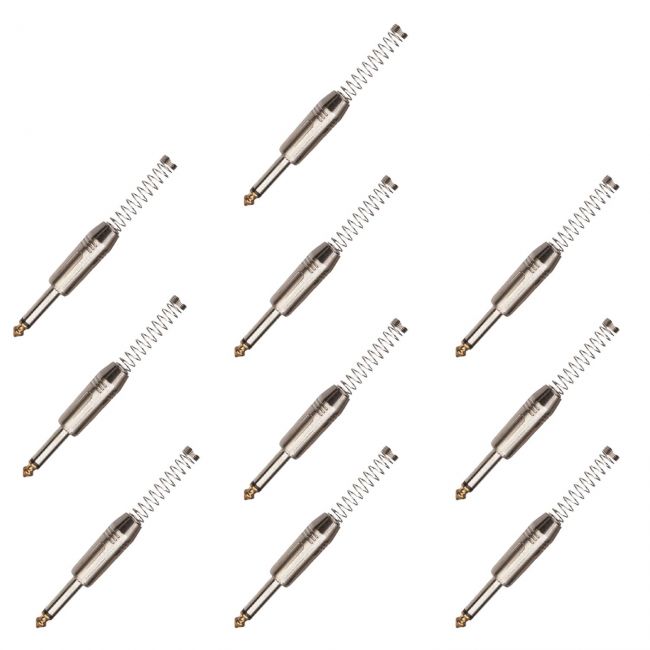 Soundsation SJ06M-B - Set conectori Jack de 6,3 mm
