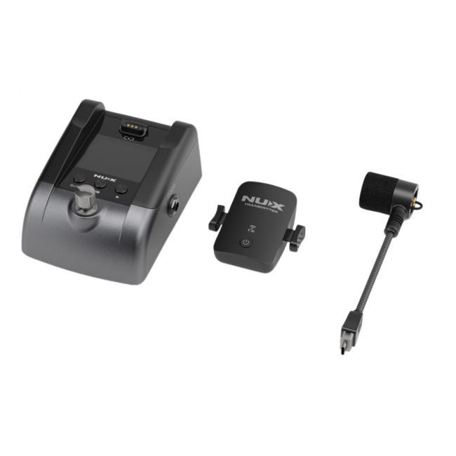 NUX B-6 PRO - Sistem wireless pentru instrumente de suflat, saxofon, trompeta, clarinet