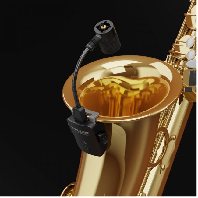 NUX B-6 PRO - Sistem wireless pentru instrumente de suflat, saxofon, trompeta, clarinet
