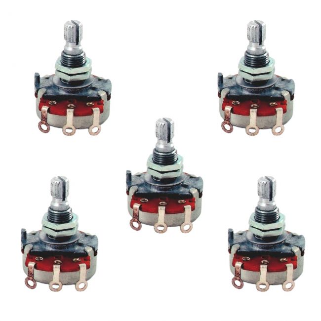 Soundsation PM500KB - Set 5 buc, potentiometru chitara electrice, ton