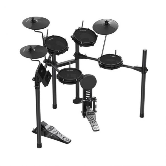 NUX DM-110 - Set tobe electronice, membrane mesh, interfață USB, conectivitate Bluetooth
