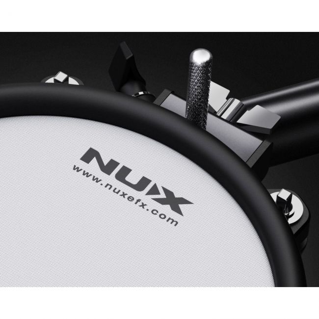 NUX DM-210 - Set tobe electronice, membrane mesh, interfață USB, conectivitate Bluetooth