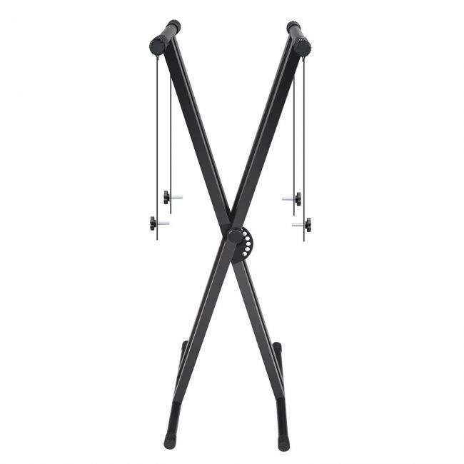 NUX NPX-10 - Stativ bare duble cu sisteme de fixare a instrumentului, orga electronica, pian digital sintetizator