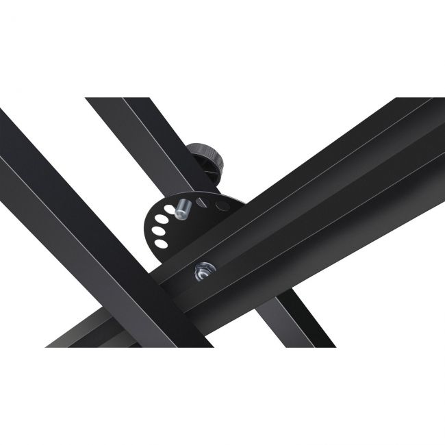 NUX NPX-10 - Stativ bare duble cu sisteme de fixare a instrumentului, orga electronica, pian digital sintetizator