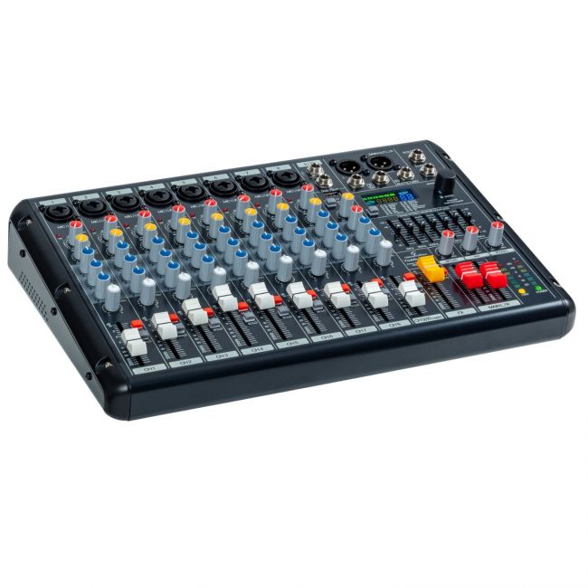YOUMIX 810 PRO - Mixer audio cu Bluetooth, Media Player, FX Integrat, Streaming YouTube, TikTok