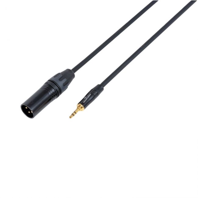 Soundsation Wiremaster MJXLRM30 - Cablu adaptor Jack (3.5mm) - XLR (Tata)