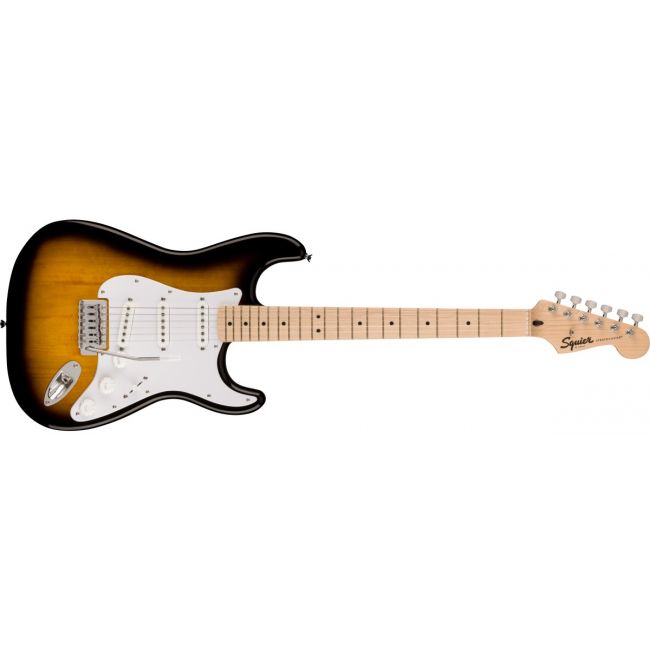Fender Squier Sonic Stratocaster - Chitara electrica, husa, tuner electronic, curea, cablu
