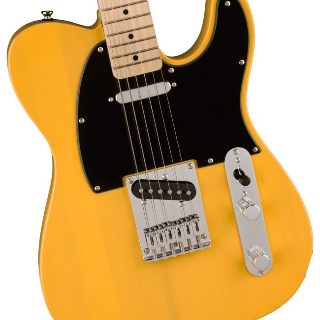 Fender Squier Sonic Telecaster - Chitara electrica, husa, tuner electronic, curea, cablu