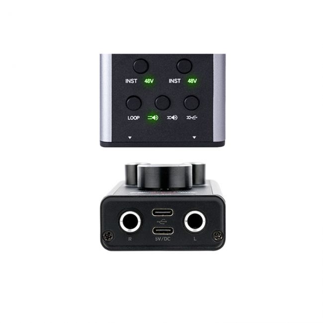 KNA Pickups PAS-24 Audio Interface - Interfata audio portabila, 24 de biți / 192 kHz, 2 in 2 out