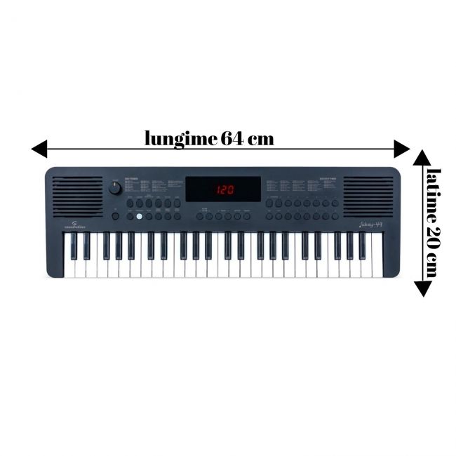 SOUNDSATION JUKEY 49 - Orga electronica cu 49 de clape mini, 300 de sunete, 300 de ritmuri
