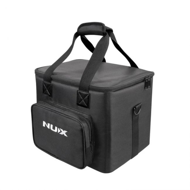 NUX AC-25 - Set amplificator portabil pentru chitara acustica si husa de transport