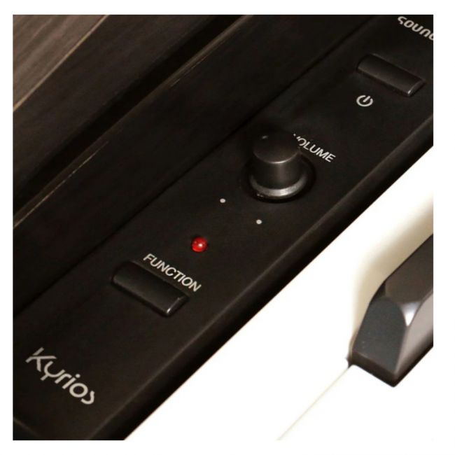 KYRIOS RW - Pian digital, 88 de clape, claviatura Hammer Action, port USB, 3 pedale, 4 tipuri de Reverb